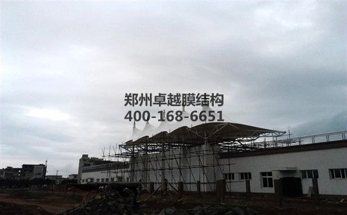 嘉峪關(guān)<font color='red'>膜結(jié)構(gòu)看臺</font>【嘉峪關(guān)市明珠學校等】設(shè)計方案