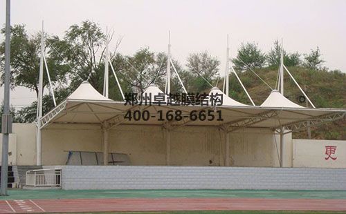 鞍山<font color='red'>膜結(jié)構(gòu)看臺</font>【鞍山師范學院等】設(shè)計方案