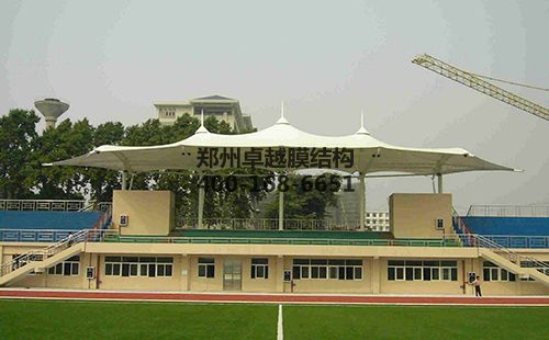 朝陽<font color='red'>膜結(jié)構(gòu)看臺</font>【朝陽市技師學院等】設(shè)計施工案例