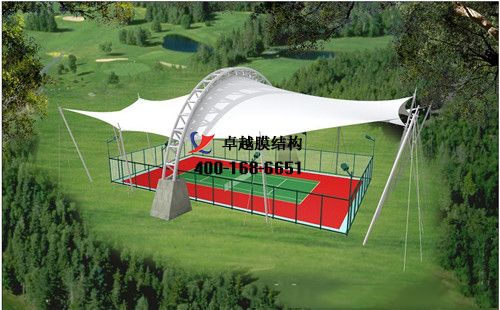 平頂山膜結(jié)構(gòu)籃球場【平頂山市體育運動學?；@球館等】工程設(shè)計施工案例