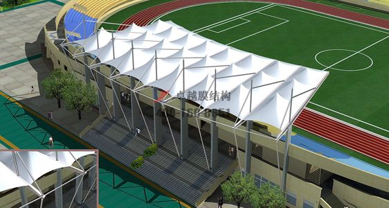 焦作市膜結構看臺【河南理工大學等】專業(yè)生產廠家