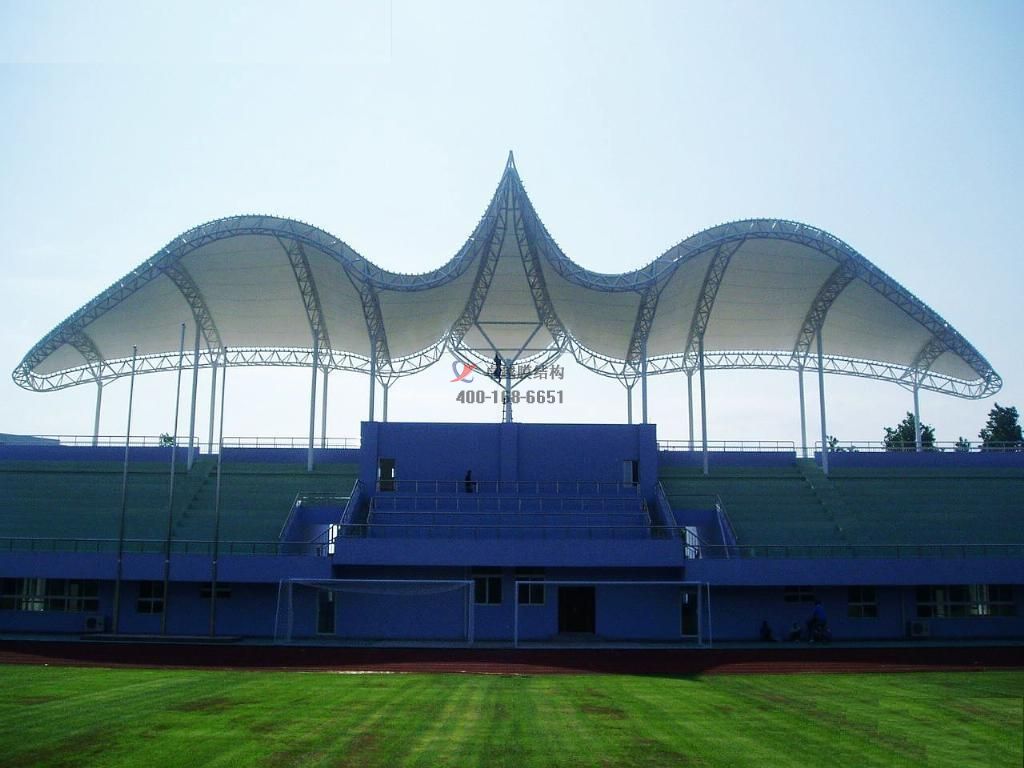 卓越膜結構看臺, 專業(yè)設計、生產、安裝一條龍施工服務