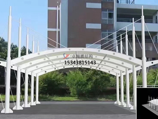 四川雅安膜結(jié)構(gòu)充電站停車(chē)棚【廠家直銷(xiāo)】