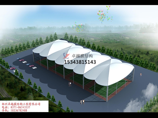 鐵嶺看臺膜結構遮陽棚【生產(chǎn)銷售】 　　