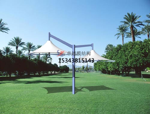 湘西市膜結(jié)構(gòu)景觀涼亭、景觀傘案例膜結(jié)構(gòu)罩棚設(shè)計(jì)