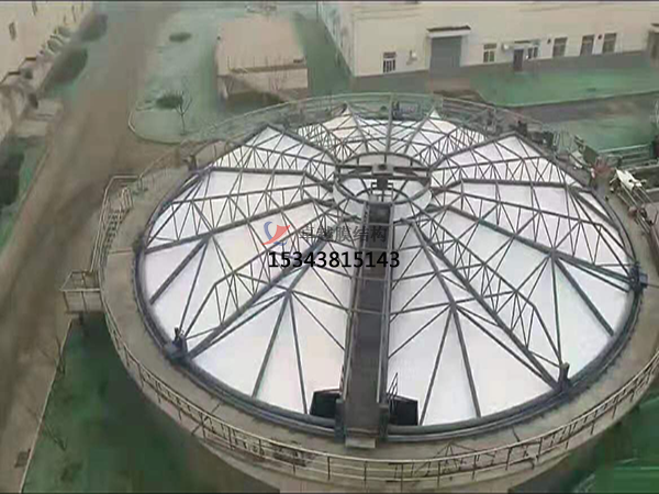 伊春市污水池處理池膜結構封閉【生產(chǎn)廠家】反吊膜加蓋設計公司 ?