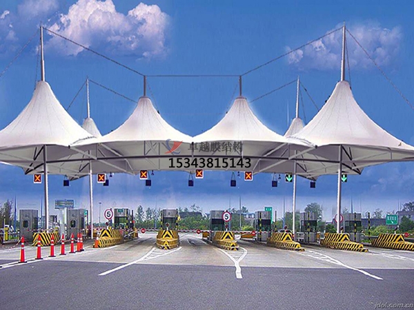 周口膜結(jié)構收費站【建筑公司】