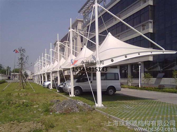 汾西膜結構停車棚【生產(chǎn)銷售】