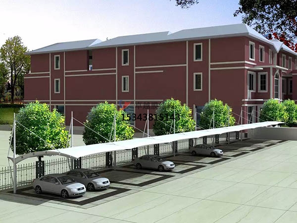 翼城膜結構停車棚【生產(chǎn)銷售】