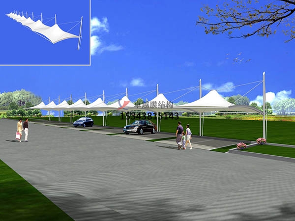 關于<font color='red'>膜結構車棚</font>的相關知識集錦，趕快收藏!