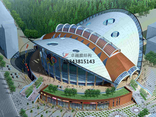 膜結(jié)構(gòu)展覽館【設計施工】