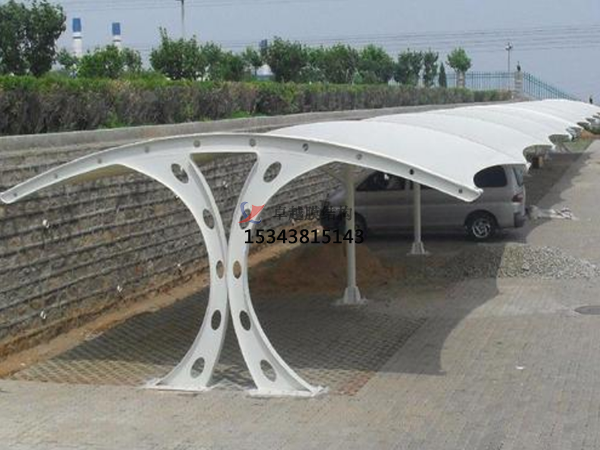 岑鞏膜結構停車棚【遮陽棚廠家】生產(chǎn)設計