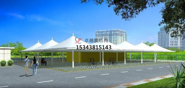 ?？诰坝^膜結(jié)構(gòu)遮陽(yáng)棚
