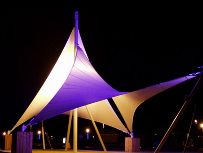 定制PVDF景觀膜結構，開啟建筑個性化大門