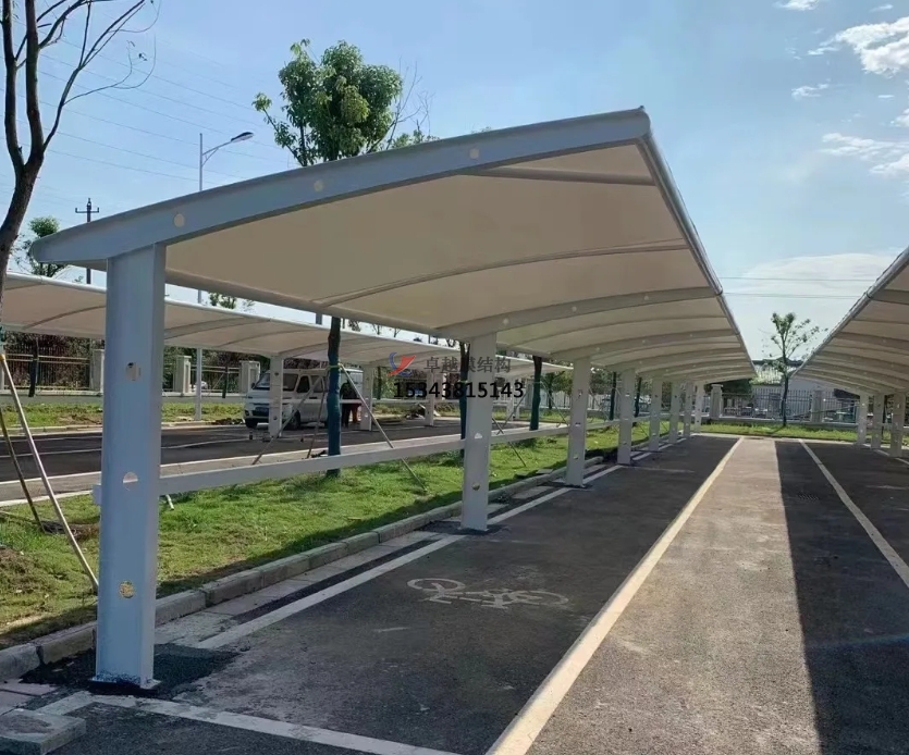 陽(yáng)泉充電樁車(chē)棚——陽(yáng)泉膜結(jié)構(gòu)公司【專(zhuān)業(yè)廠家】