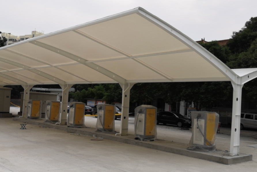 充電樁車棚翻新方案怎么做？