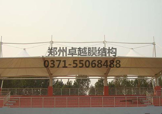 石家莊<font color='red'>膜結(jié)構(gòu)看臺</font>/舞臺【石家莊人民醫(yī)學(xué)高等?？茖W(xué)校等】工程設(shè)計施工案例