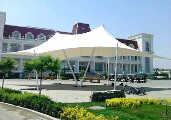 主席臺(tái)膜結(jié)構(gòu)的設(shè)計(jì)過(guò)程