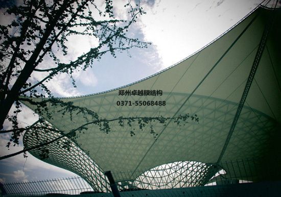 膜結(jié)構(gòu)自行車(chē)棚