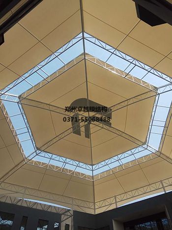 中山膜結構充電樁車棚【遮陽棚廠家】